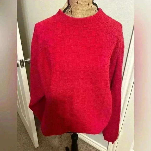 Men’s bill blasts extra large sweater in red new with tags super soft - Picture 1 of 4
